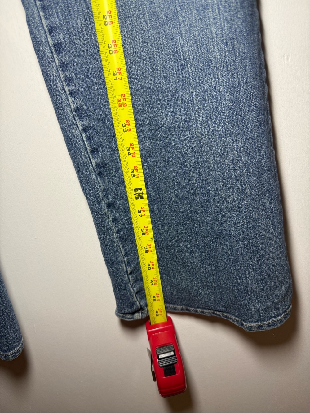 Vintage Z Cavaricci Bootcut Light Wash Blue Denim Jeans Size 14 - Picture 4 of 8